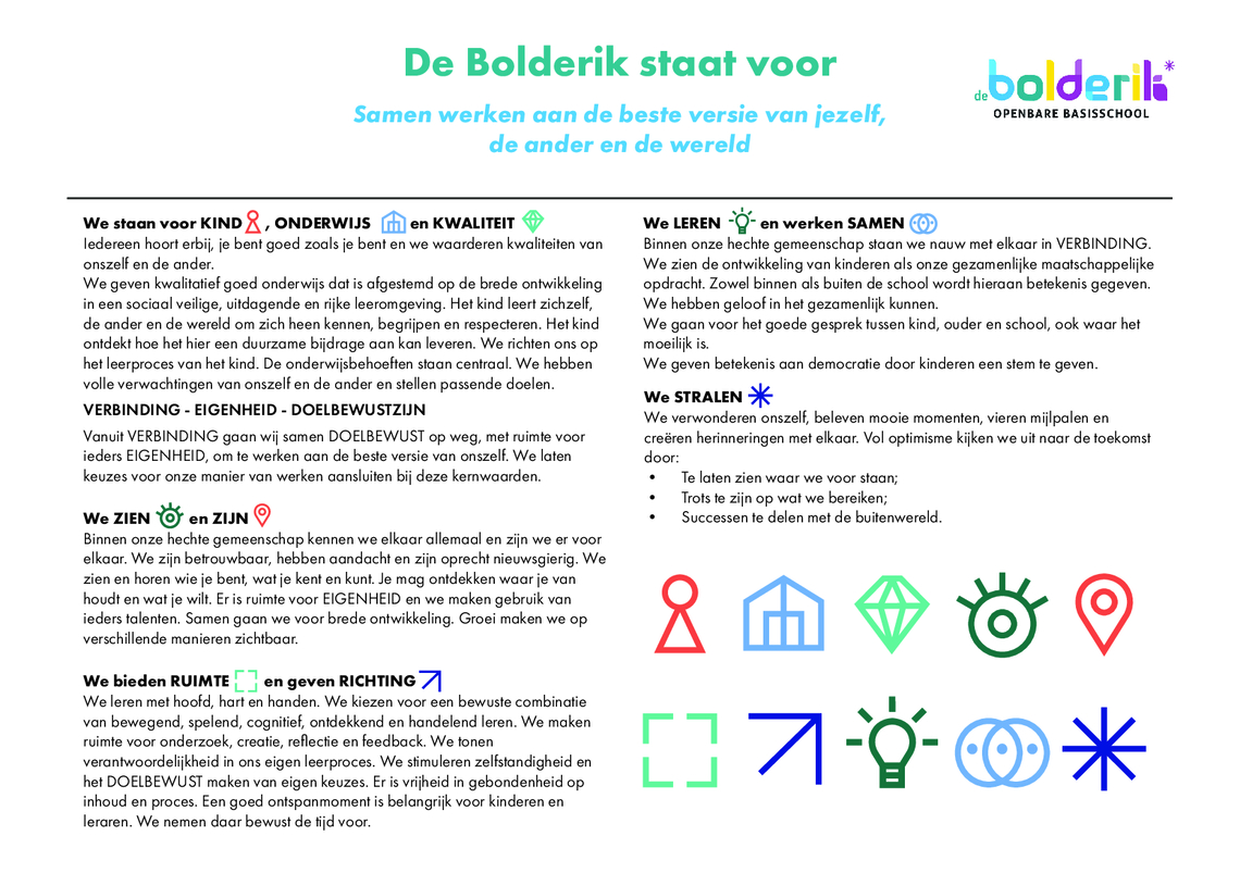 tekst schoolplan